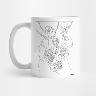 Princess (lineart) Mug